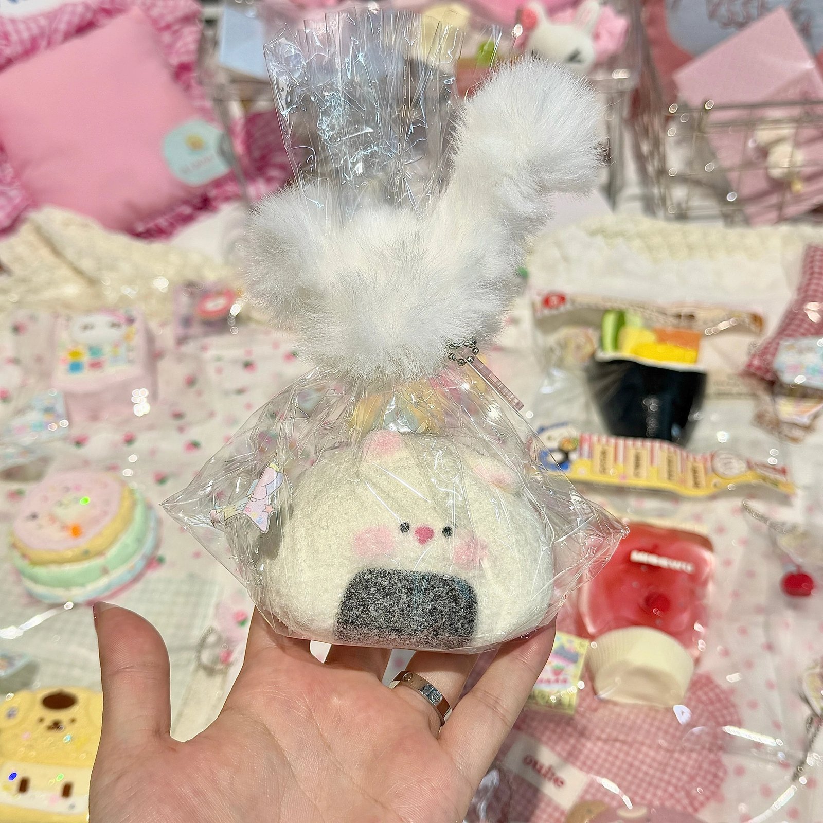 25036 MissWu Bunny Rice Ball (Marshmallow Clay Texture Series) / MissWu 小兔饭团(棉花糖泥触感系列)