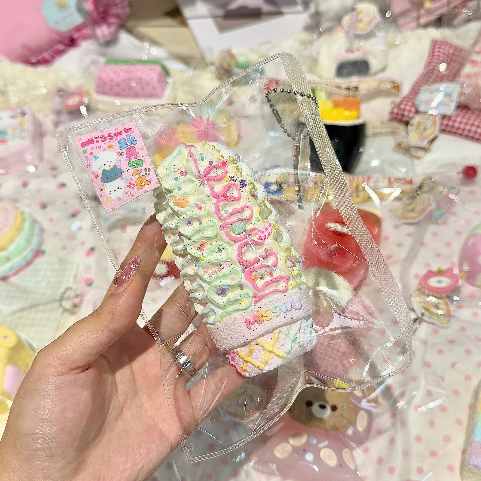 25042 MissWu Tower Ice Cream (Light Clay Texture Series) / MissWu 摩天雪糕(轻粘土触感系列)