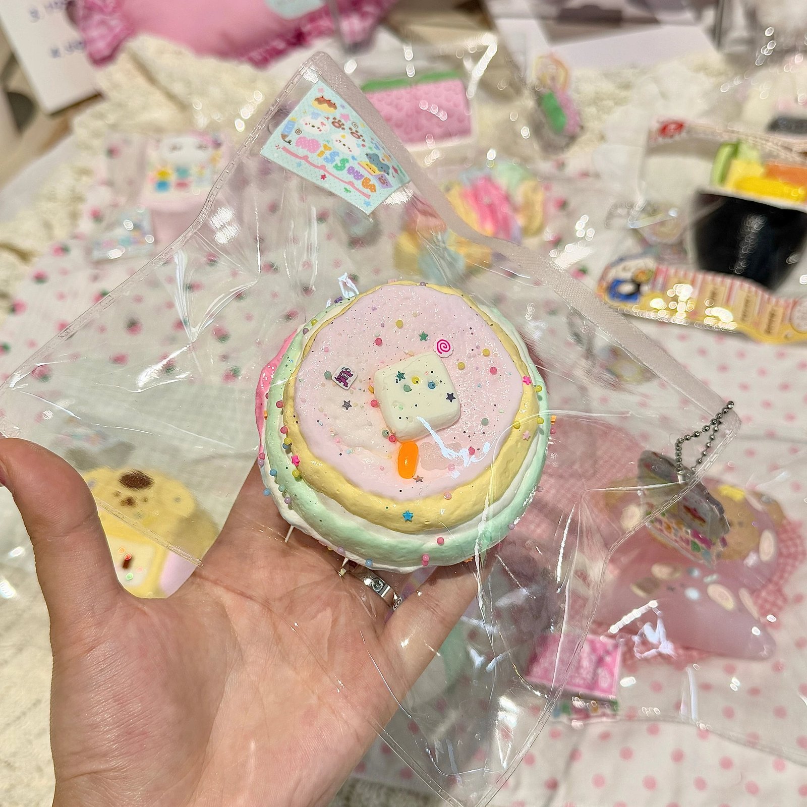 25062 MissWu Rainbow Pancake (Watery Cream Texture Series) / MissWu 彩虹松饼(水奶油触感系列)