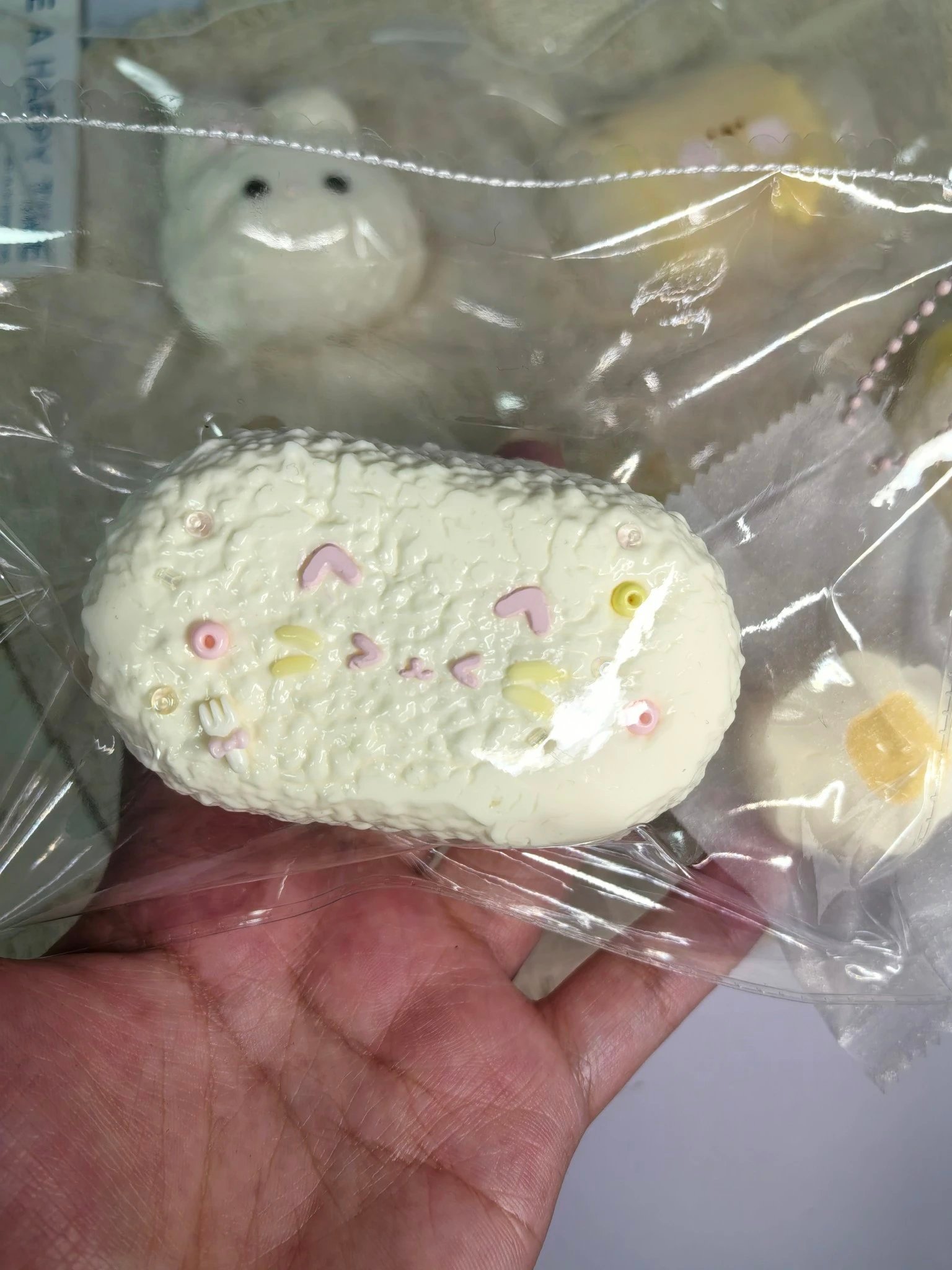 480006 Miaomiaomiya Squishy Kitten Double-Layer Senbei (Reduced-Resistance Fluffy Cream Clay Texture Series) / 喵喵咪呀捏捏 小猫双层仙贝(降阻版绵奶油泥触感系列)