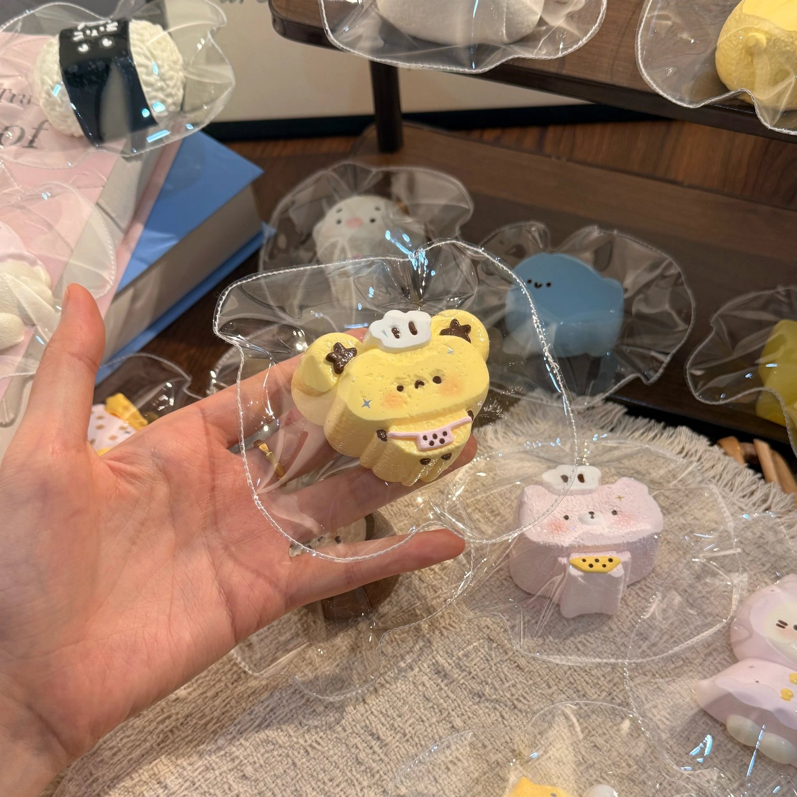 520002 Miao Miao Shop Yellow Apron Mouse (Milk Candy Clay 2.0 Texture Series) / Miao miao的小铺 黄色围裙鼠鼠(2.0奶糖泥触感系列)