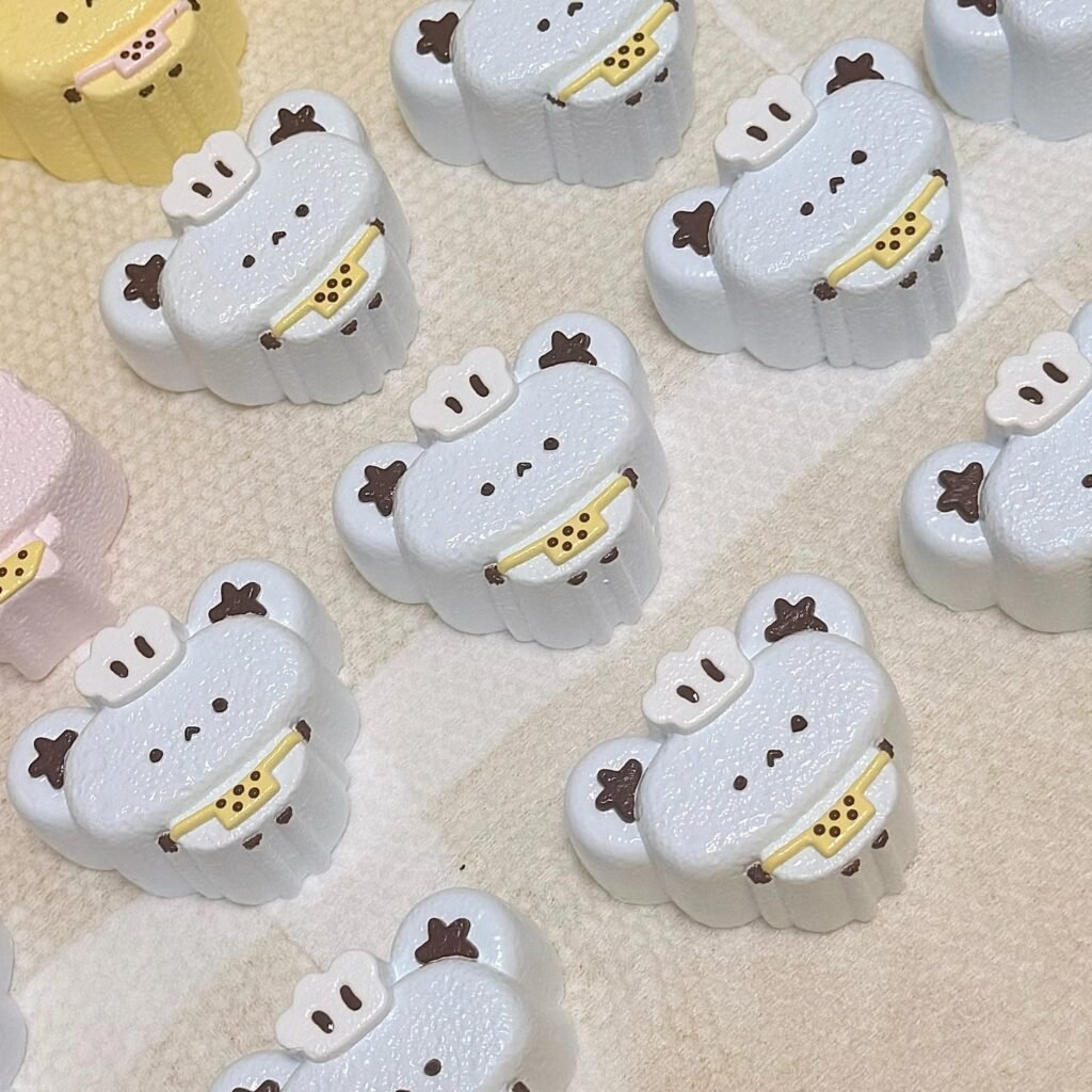 520003 Miao Miao Shop Blue Apron Mouse (Milk Candy Clay 2.0 Texture Series) / Miao miao的小铺 蓝色围裙鼠鼠（2.0奶糖泥触感系列）