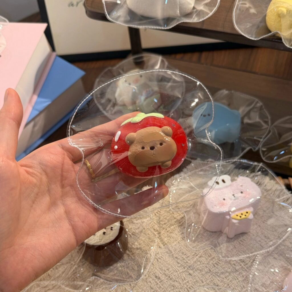 520007 Miao Miao Shop Tomato Bear (Milk Candy Clay 2.0 Texture Series) / Miao miao的小铺 番茄熊（2.0奶糖泥触感系列）