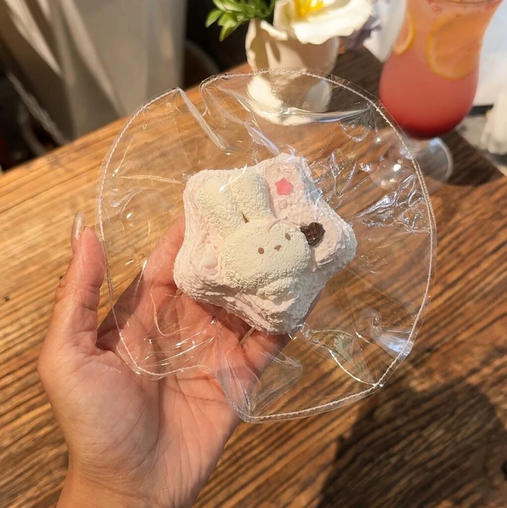 847 MOKK Cream Bunny Star Toast (Dry Cream Texture Series) / 抹可可 奶油小兔星星吐司(干奶油触感系列)