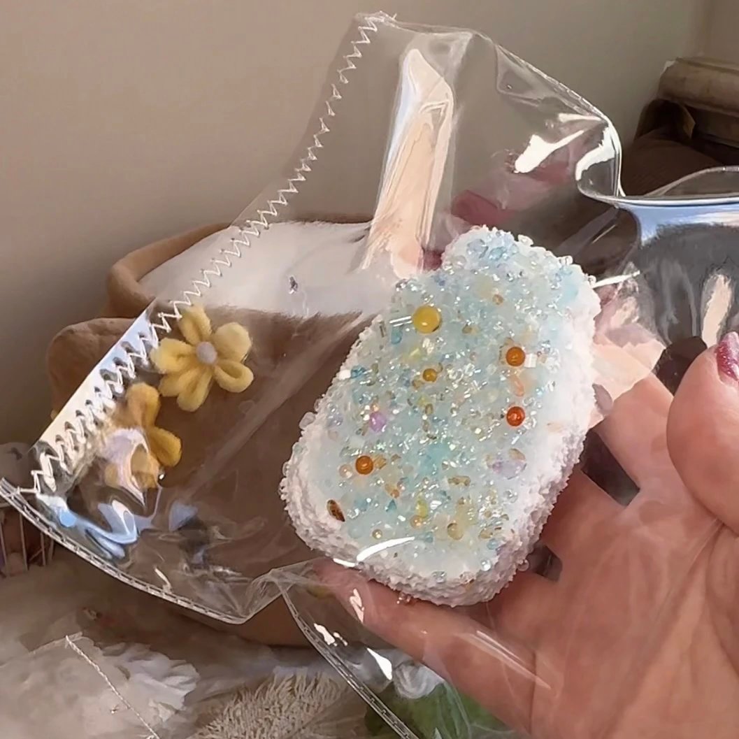 543000 Mochi Meow Orange Sea Wishing Bottle (Thick Cheese Clay Texture Series) / 麻薯喵 橙子海许愿瓶(厚乳酪触感系列)