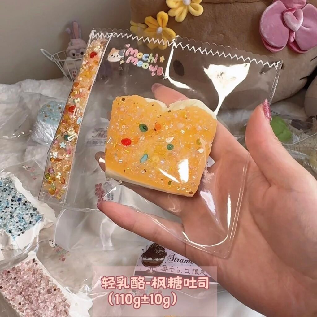 543007 Mochi Meow Maple Syrup Toast (Light Cheese Clay Texture Series) / 麻薯喵 枫糖吐司（轻乳酪触感系列）