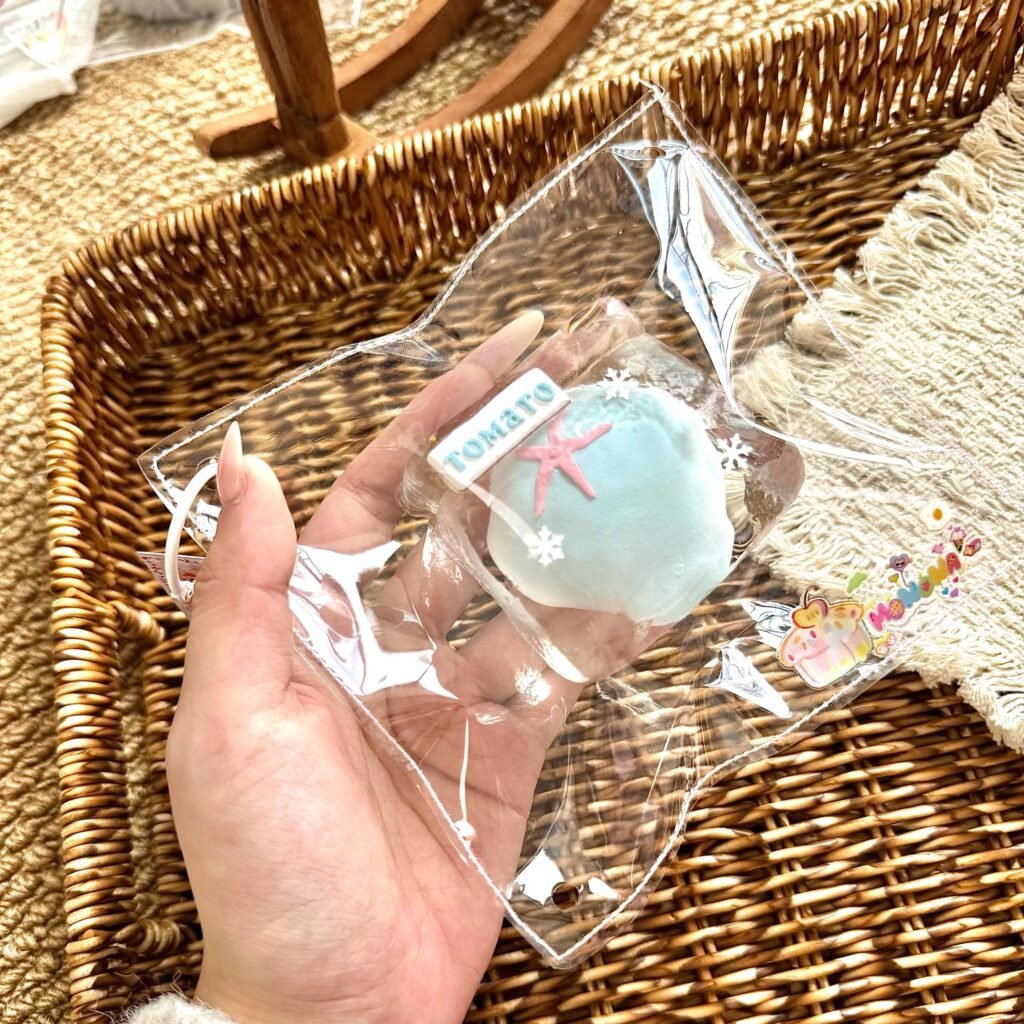239031 Monona Squishy Clay-Filled Squishable Tomato - Sky Blue / 软软蛋白Monona 粘土内馅捏爆小番茄晴蓝
