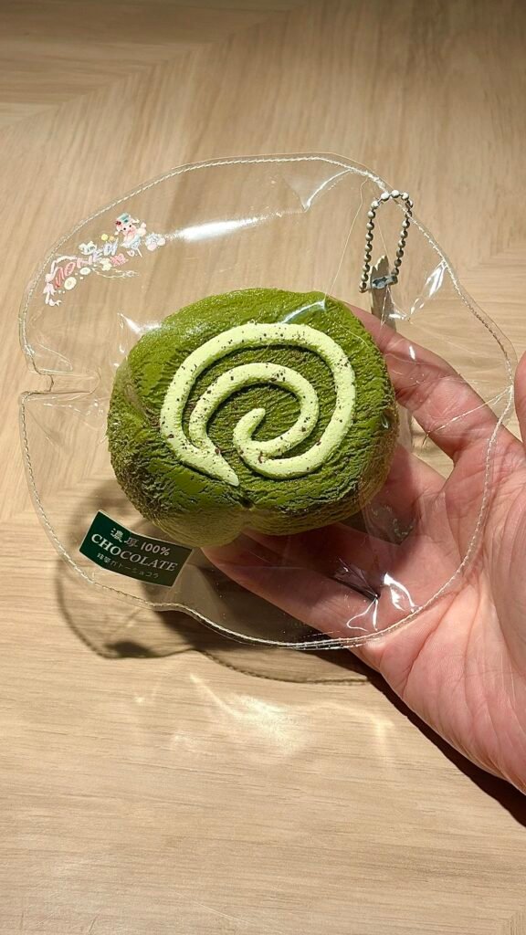 288040 Money Nieya Matcha Cake Roll (Potato Clay Texture Series) / Money捏吖 抹茶蛋糕卷(土豆泥触感系列)