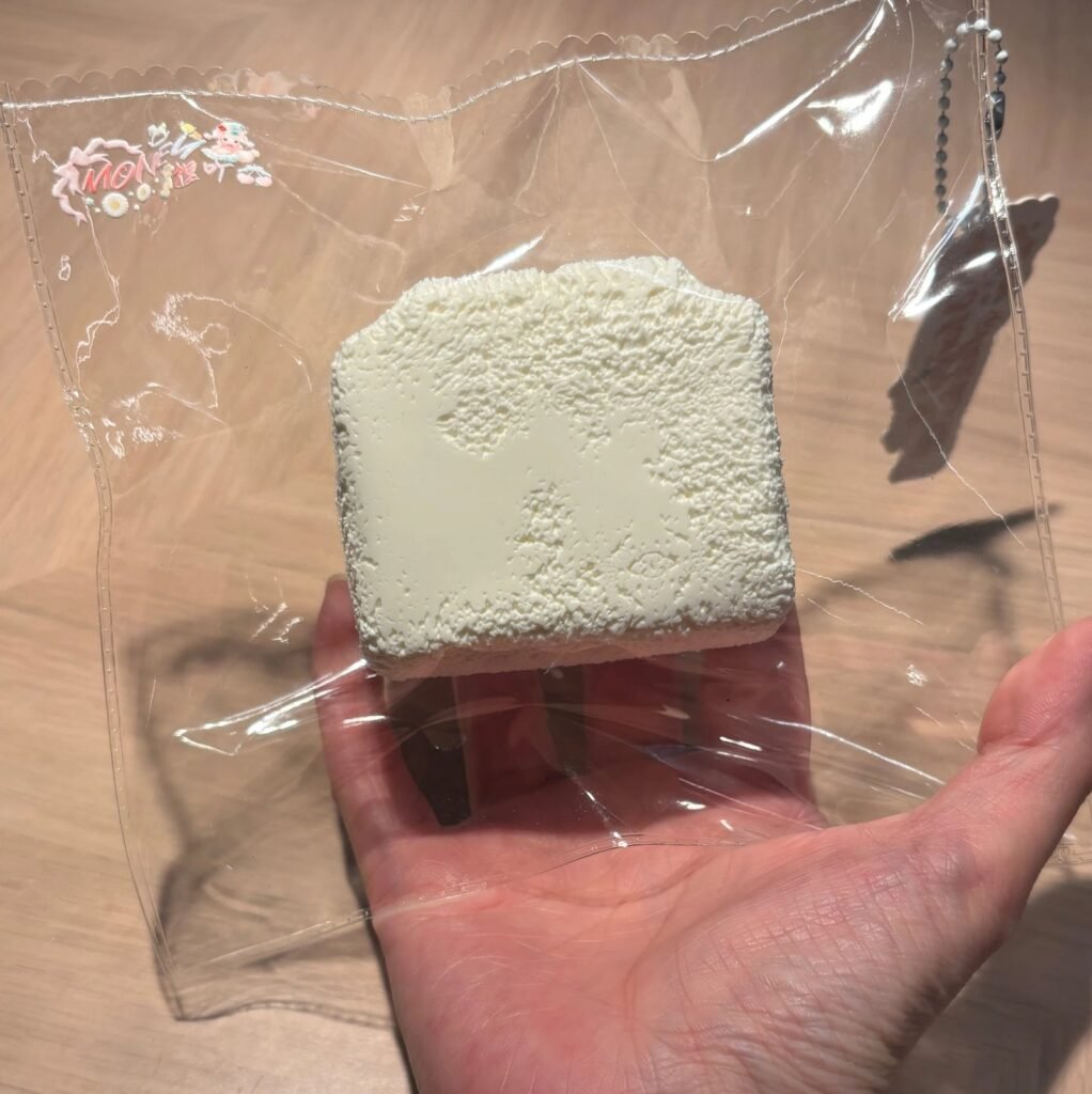 288070 Money Nieya Blank Large Toast (Potato Clay Texture Series) / Money捏吖 大白胚大吐司(土豆泥触感系列)