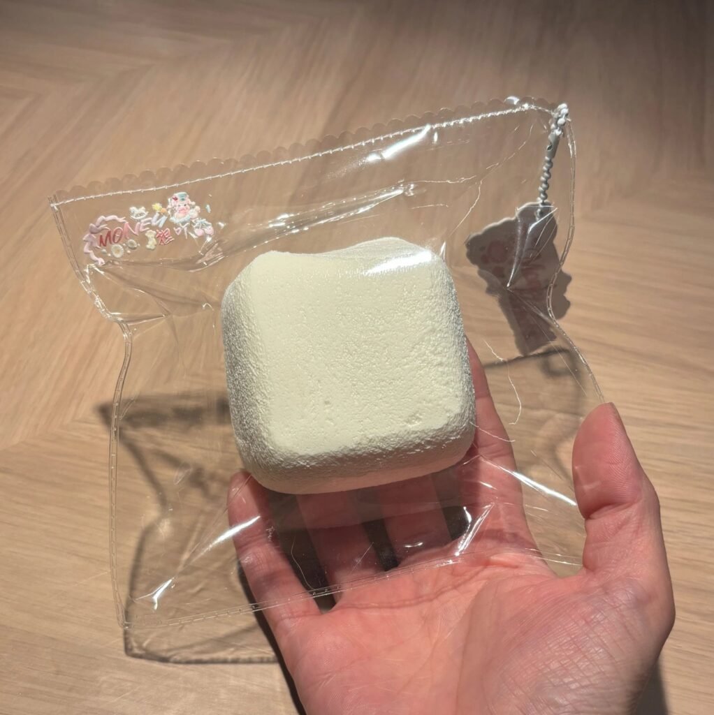 288073 Money Nieya Blank Cube (Potato Clay Texture Series) / Money捏吖 大白胚方块（土豆泥触感系列）