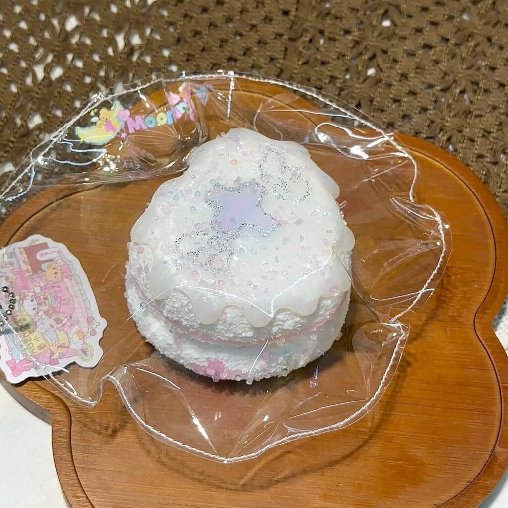 359019 MoonSun Wish Cross - White (Dry Glutinous Rice Clay Texture Series) / 月芽小屋 心愿十字白（干糯泥触感系列）