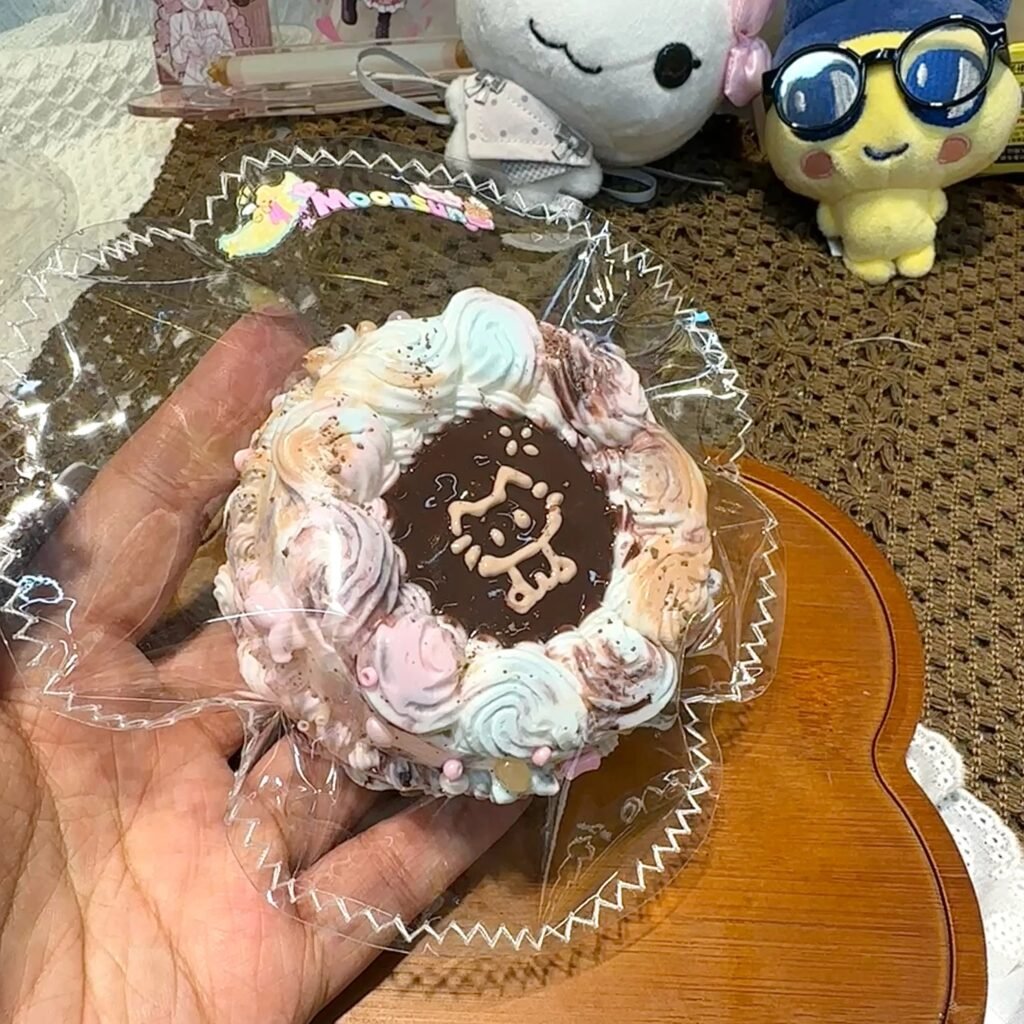 359021 MoonSun Sitting Cat Cake (Dry Glutinous Rice Clay Texture Series) / 月芽小屋 坐坐猫蛋糕（干糯泥触感系列）