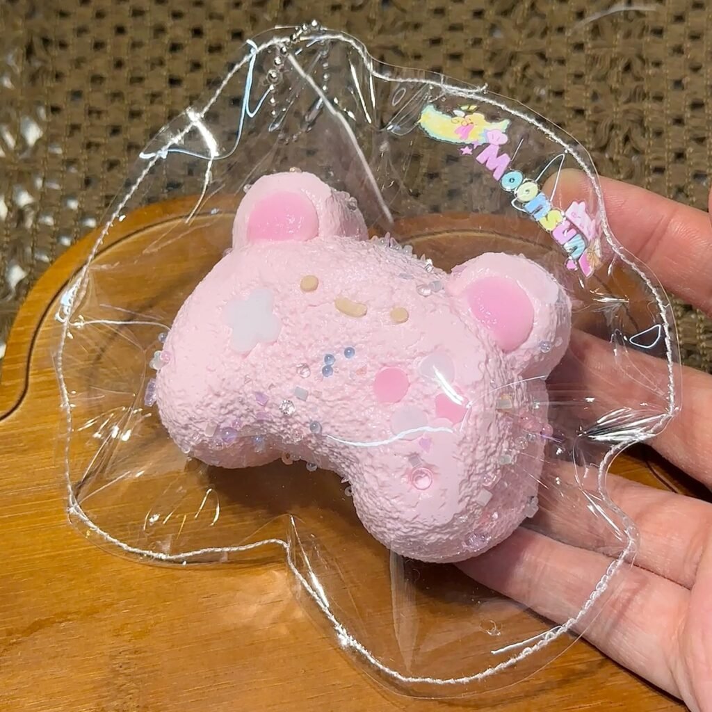 359022 MoonSun Bear Game Console (Dry Glutinous Rice Clay Texture Series) / 月芽小屋 小熊游戏机（干糯泥触感系列）