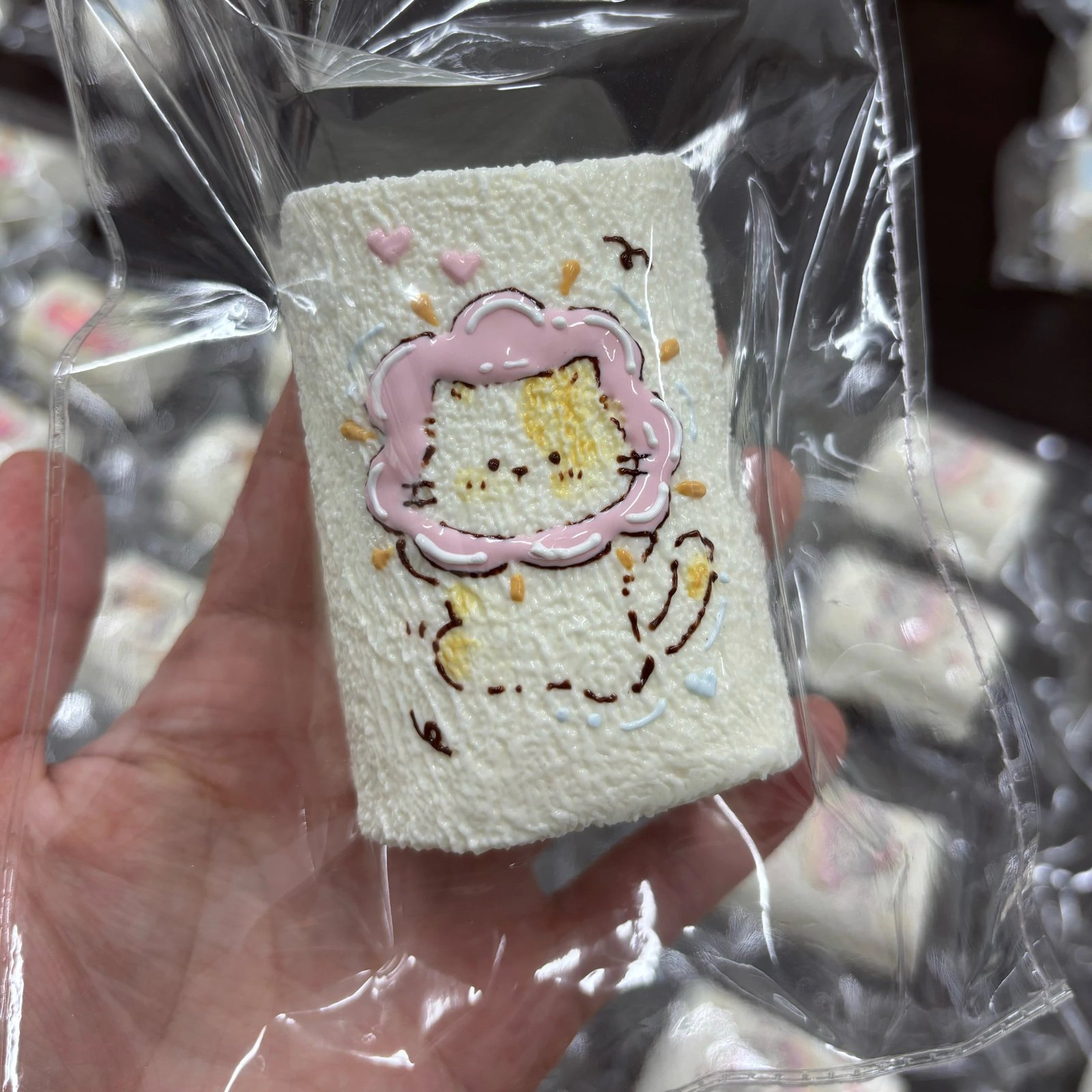 562033 Nanie Studio Pink Hood Cat Marshmallow / Nanie Studio 粉头套喵棉花糖