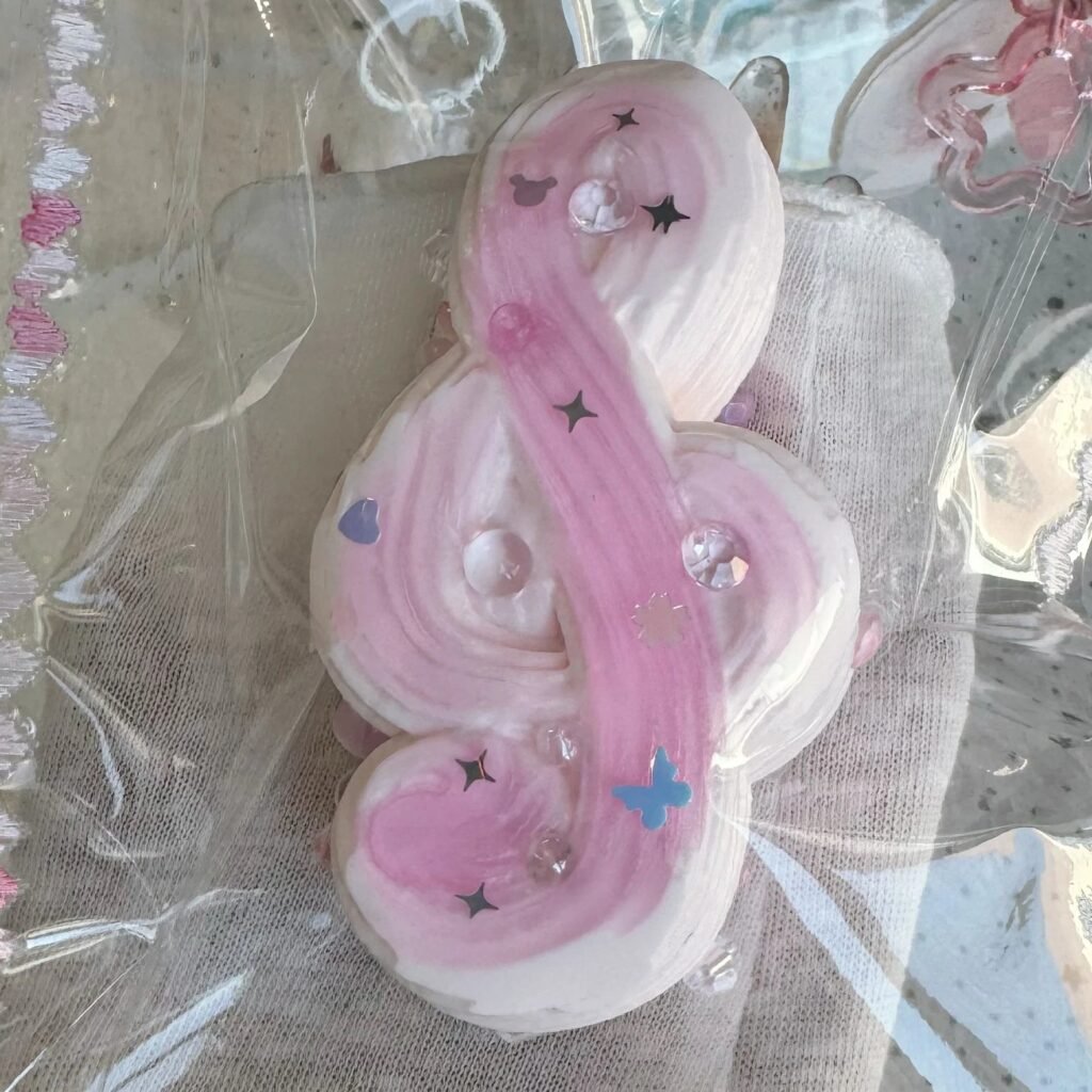 533025 Niege Wanan Music Note - Pink (Marshmallow Clay Texture Series) / 捏个晚安 音符·粉色（棉花糖泥触感系列）