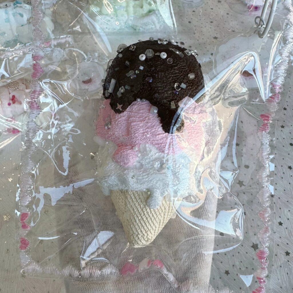 533033 Niege Wanan Triple Ice Cream (Marshmallow Clay Texture Series) / 捏个晚安 三色冰淇淋（棉花糖泥触感系列）
