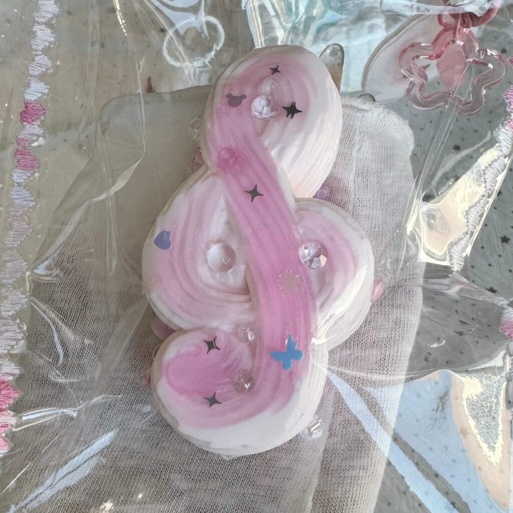 533039 Niege Wanan Music Note - Pink (Sticky Clay Texture Series) / 捏个晚安 音符·粉色（黏糊泥触感系列）