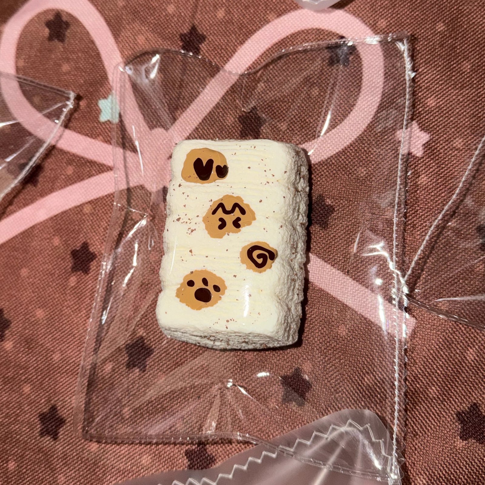 39047 NNuooo Bread Brick - Random Hand Painting and Demolding Marks (Glutinous Rice Cake Clay Texture Series) / NNuooo捏捏 面包砖(手绘随机/脱膜瑕)(糍粑泥触感系列)
