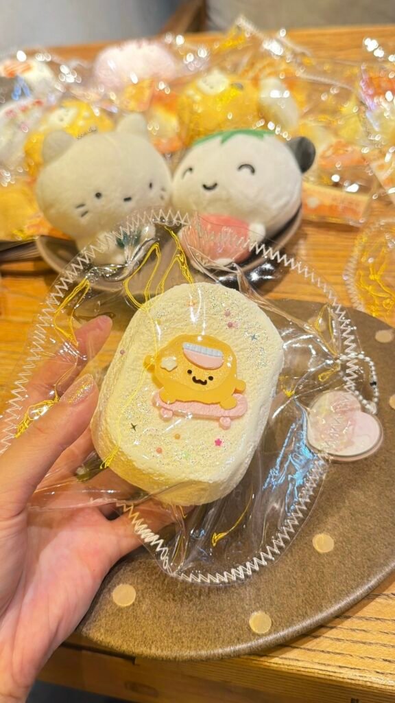 205036 Nuomi Shaomai Popcorn Chicken Skateboard Senbei (Glutinous Rice Clay Texture Series) / 糯米烧卖捏捏 鸡米花滑板仙贝(糯米泥触感系列)