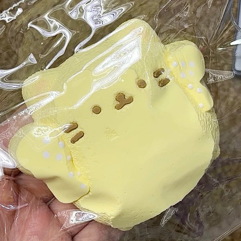 135168 Ohmo Nienie Dining Kitten (Cream Cheese Clay Texture Series) / ohmo捏捏 开饭小猫（干酪泥触感系列）