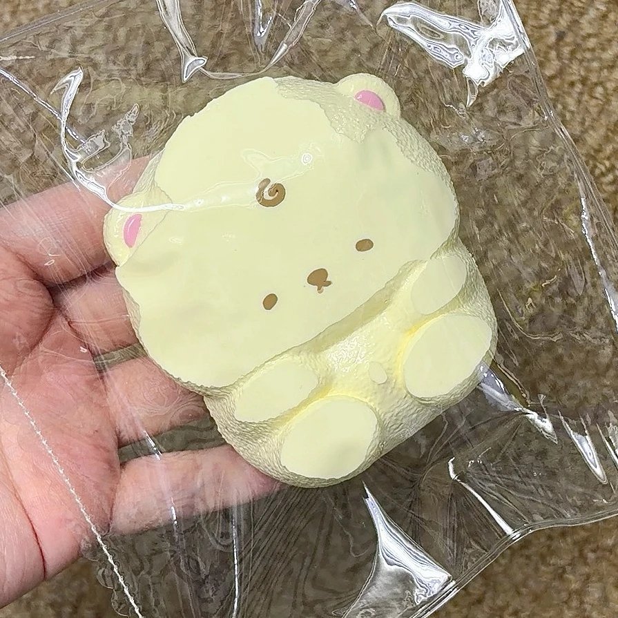 135171 Ohmo Nienie Chubby Bell Bear (Cream Cheese Clay Texture Series) / ohmo捏捏 胖胖铃铛熊（干酪泥触感系列）