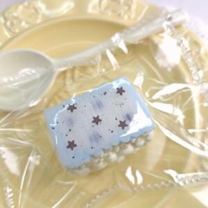 530000 OneandOnly Mini Translucent Blue Star Cream (Low-Resistance Sticky Clay Texture Series) / OneandOnly 捏捏 微缩透蓝星星奶油（小阻黏糊泥触感系列）