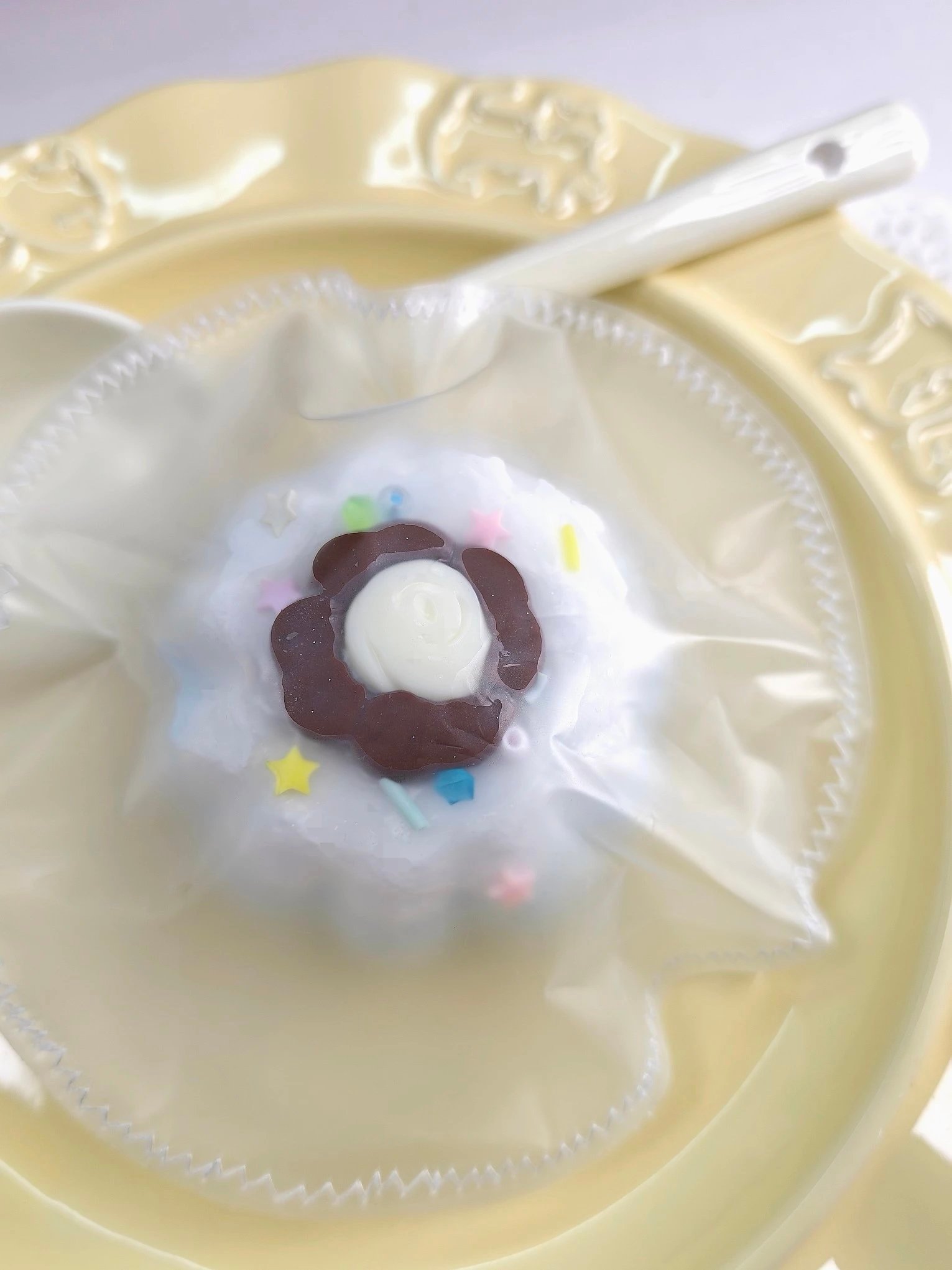 530001 OneandOnly Lucky Blue White Pudding (Low-Resistance Mochi Texture Series) / OneandOnly 捏捏 lucky蓝白布丁(小阻糯米糍触感系列)