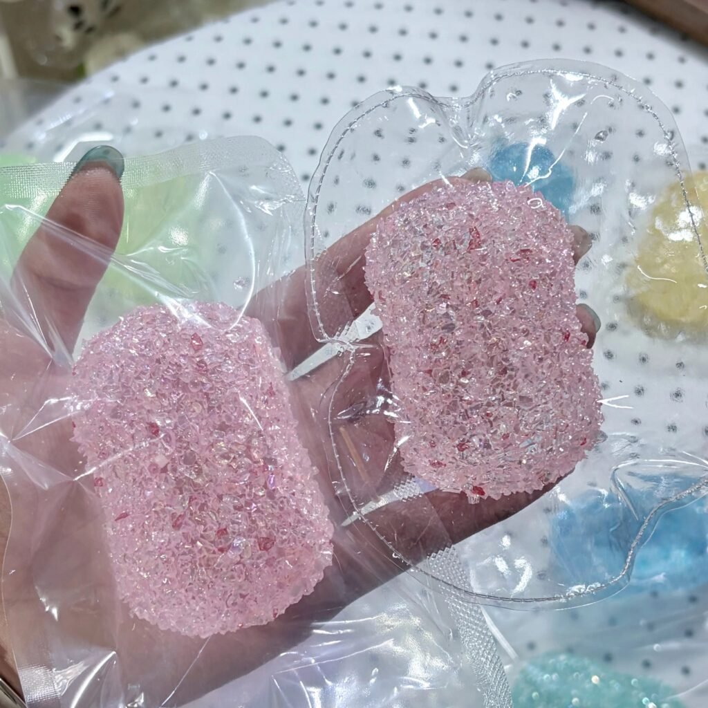 490003 One Wan Meixiangdao Pink Diamond Soap (Jelly Clay Texture Series) / One弯没想到 粉钻石香皂(果冻泥触感系列)