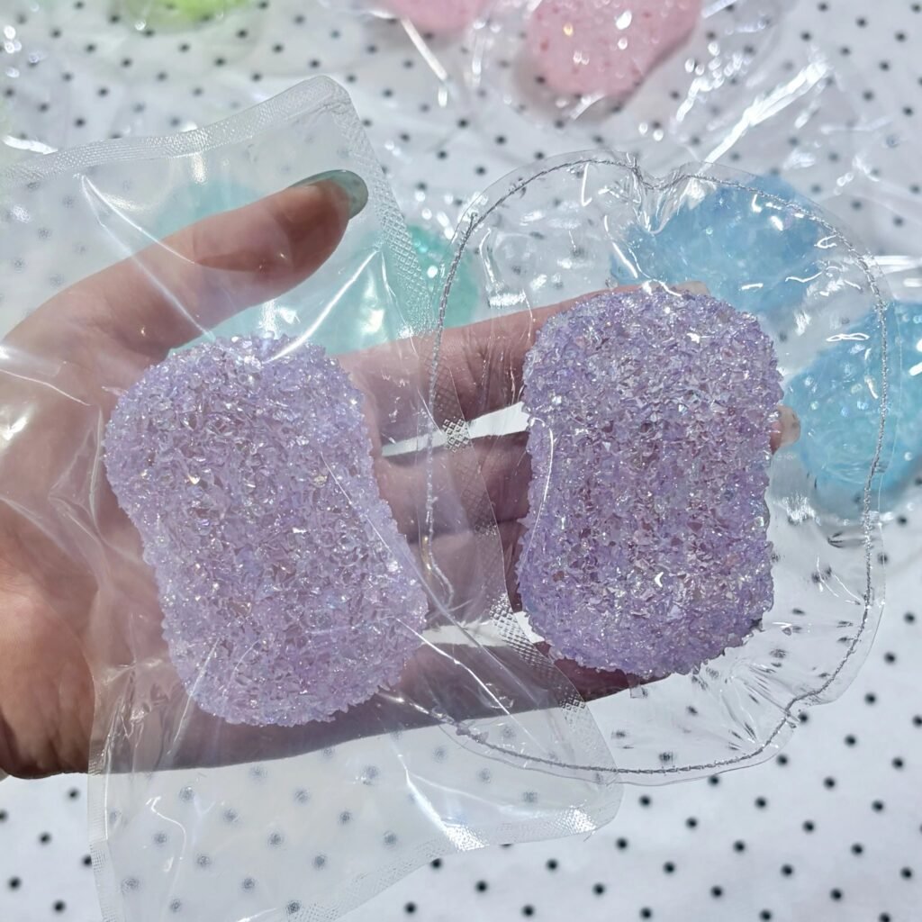 490006 One Wan Meixiangdao Purple Diamond Soap (Jelly Clay Texture Series) / One弯没想到 紫钻石香皂(果冻泥触感系列)