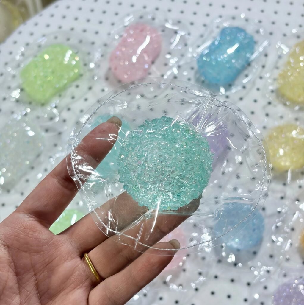 490028 One Wan Meixiangdao Mint Popping Candy (Clear Moldable Clay Texture Series) / One弯没想到 薄荷跳跳糖（透明可塑泥触感系列）