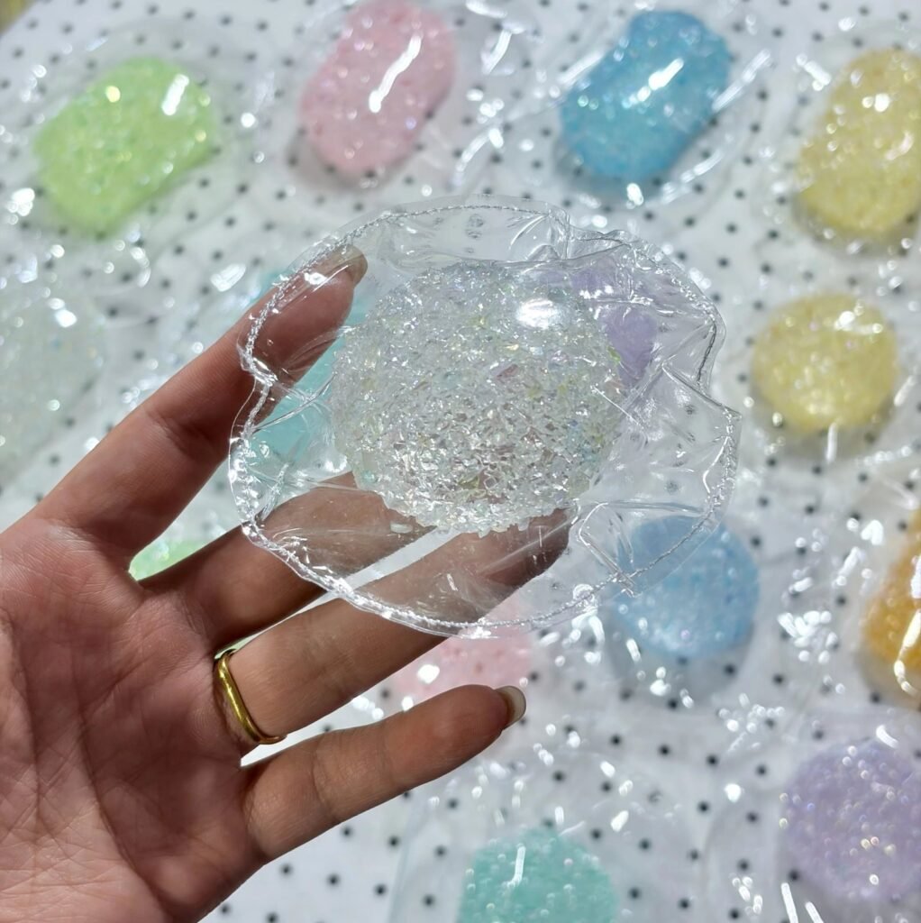 490029 One Wan Meixiangdao Rainbow Popping Candy (Clear Moldable Clay Texture Series) / One弯没想到 彩虹跳跳糖（透明可塑泥触感系列）