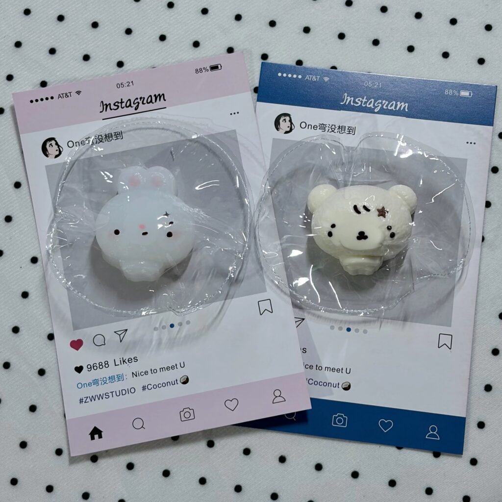 490042 One Wan Meixiangdao Coconut Bunny (Coconut Oil Texture Series) / One弯没想到 椰椰兔（椰子油触感系列）