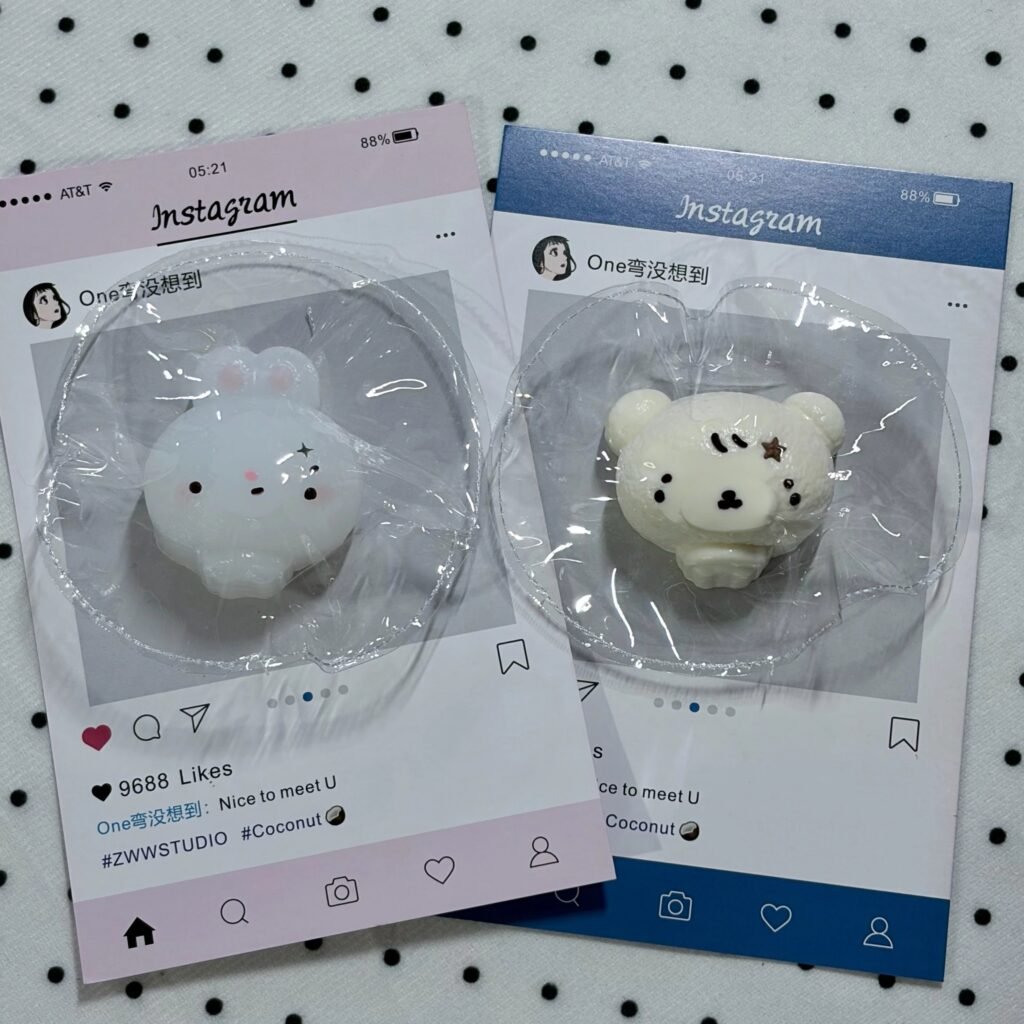 490043 One Wan Meixiangdao Cream Bear (Coconut Oil Texture Series) / One弯没想到 奶油熊（椰子油触感系列）