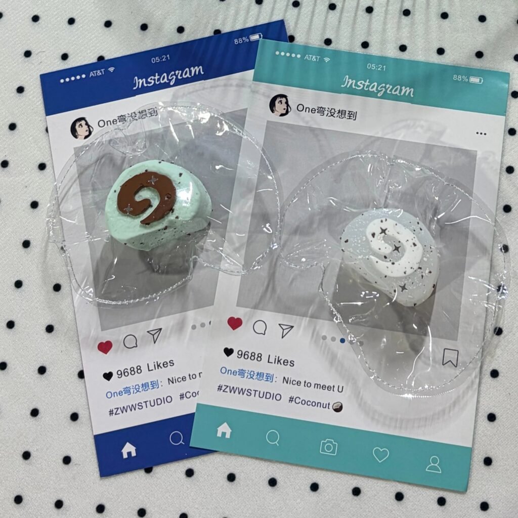 490045 One Wan Meixiangdao Mint Chocolate Swiss Roll (Coconut Oil Texture Series) / One弯没想到 薄巧瑞士卷（椰子油触感系列）