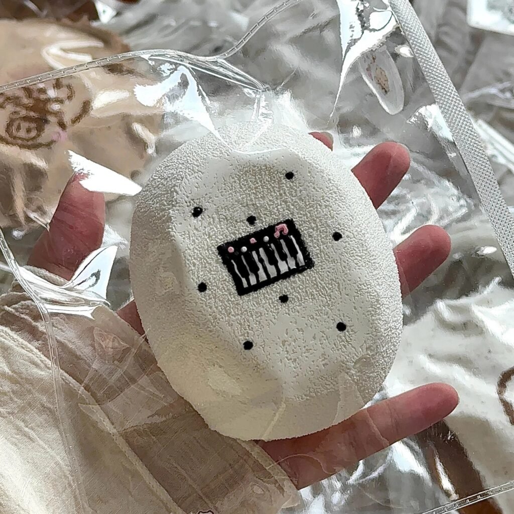 450003 Peanut Butter Bread Piano Key Senbei (Wet Soft Cheese Clay Texture Series) / 花生酱面包 琴键仙贝（湿软奶酪泥触感系列）