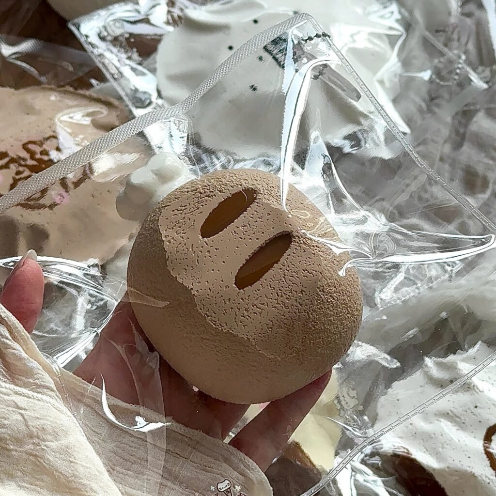 450008 Peanut Butter Bread Chubby Baguette (Wet Soft Cheese Clay Texture Series) / 花生酱面包 胖法棍面包（湿软奶酪泥触感系列）