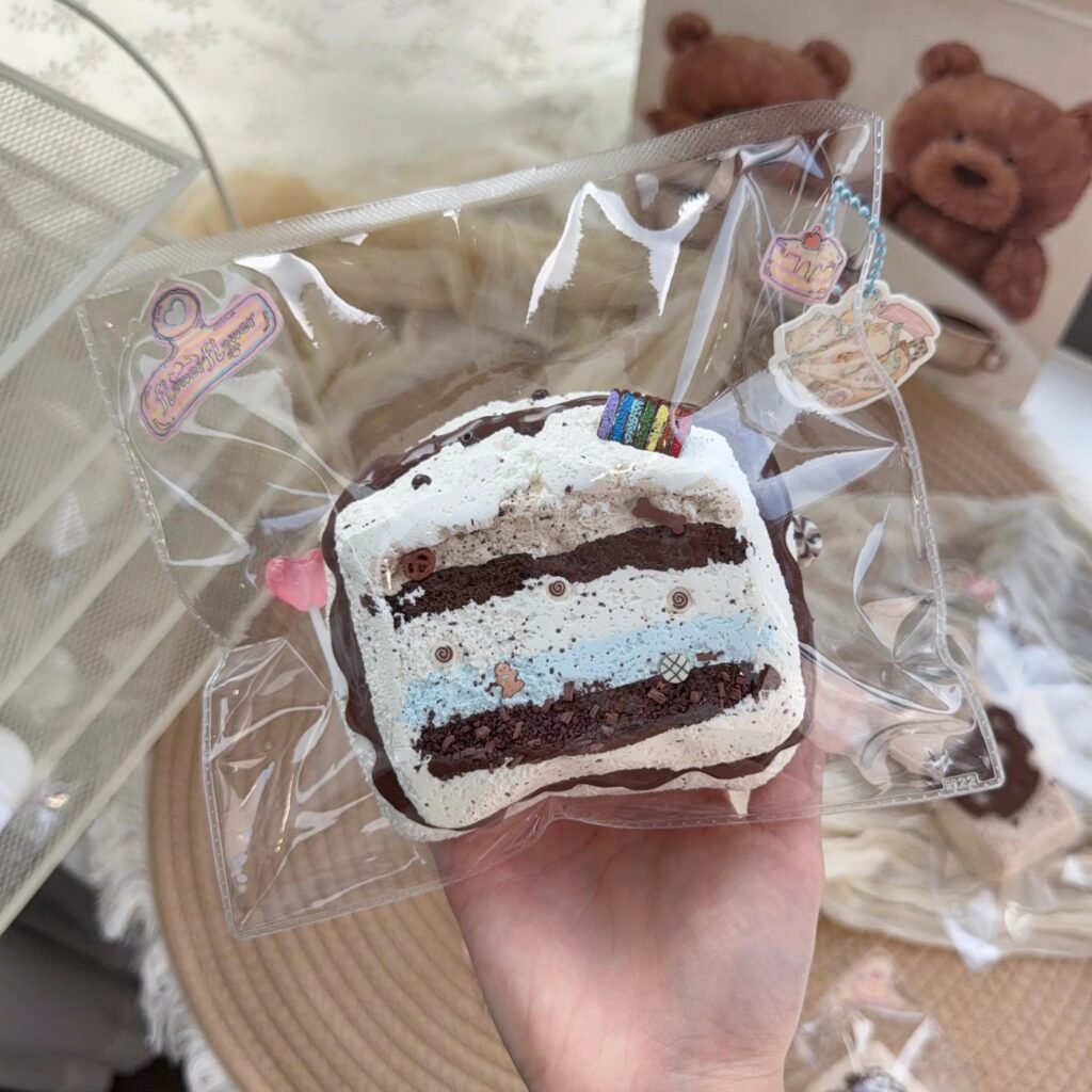 233041 Pili Sunflower Coconut Blue Triple-Layer Toast (Cream Clay Texture Series) / 可爱无敌霹雳太阳花 椰蓝三层吐司（奶油泥触感系列）