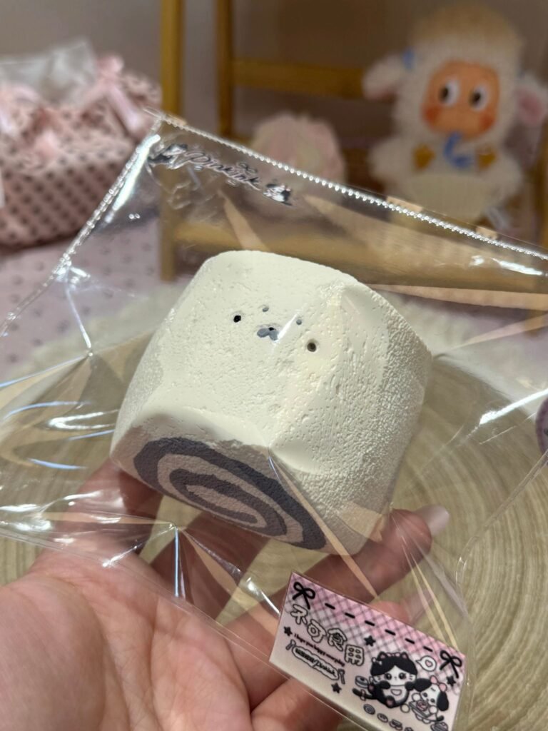 436008 Pinkink Seal Steamed Bun (Light Cream Texture Series) / 粉墨捏捏 海豹馒头（轻奶油触感系列）