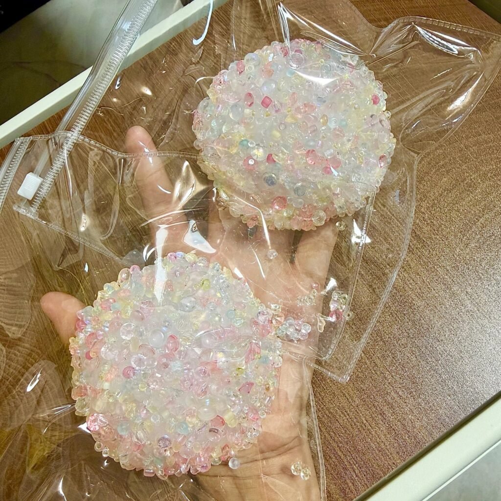 529107 Pearl Mermaid Daifuku - Fruit Juice Crystal-Coated (Maltose Texture Series) / 珍珠美人鱼 大福·果汁钻全裹(麦芽糖触感系列)
