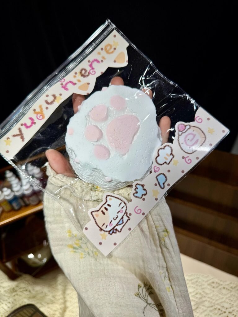 529112 Pearl Mermaid Bear Paw (Ultra-Soft Clay Texture Series) / 珍珠美人鱼 熊掌（变态软偏泥触感系列）