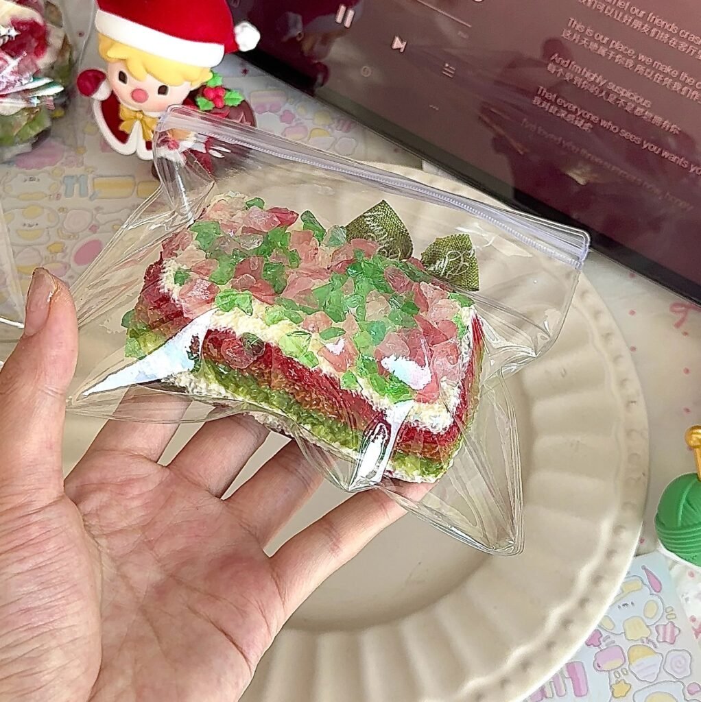 327030 Puppy Party Sparkling Toast - Berry Matcha Christmas Edition / 狗派日记 闪亮吐司 浆果抹茶圣诞限定