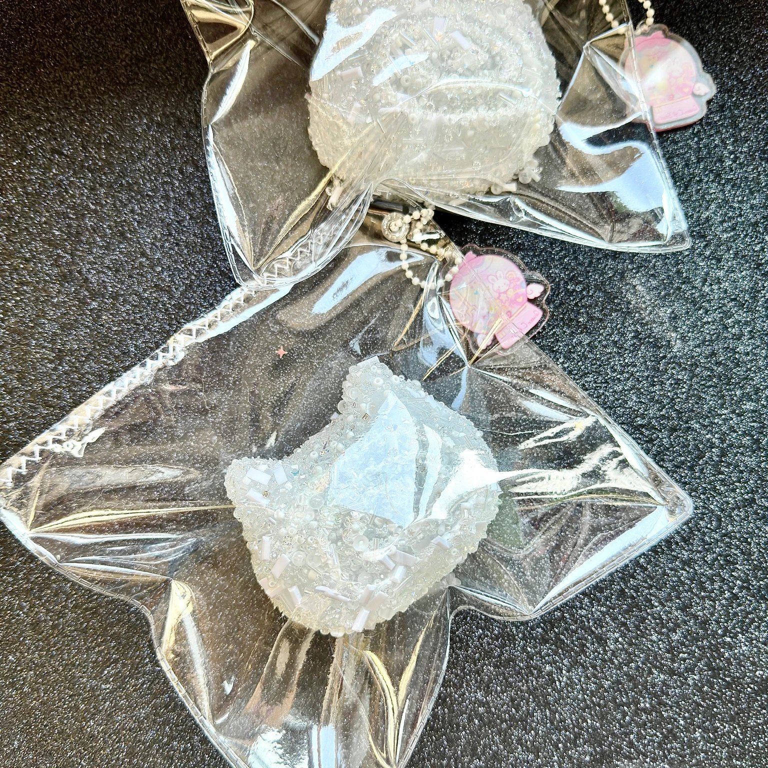 513021 Queen C. Studio Velvet Cat Head Cake - Crushed Ice Moonlight (Soft Slushy Clay Texture Series) / Queen C. @Studio 丝绒猫猫头蛋糕·碎冰清冷白月光(软烂泥触感系列)
