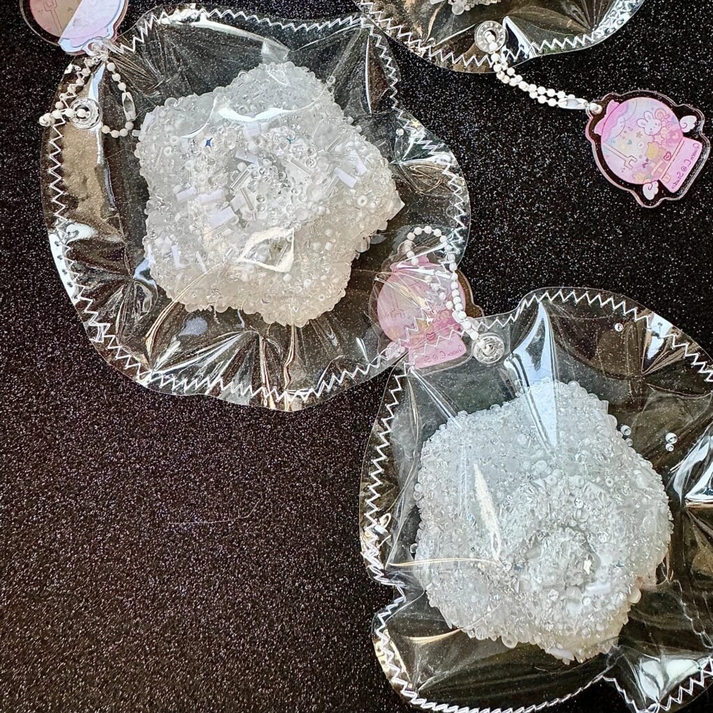 513023 Queen C. Studio Star Fish Cake Rice Ball - Crushed Ice Moonlight (Soft Slushy Clay Texture Series) / Queen C. @Studio 星星鱼板饭团·碎冰清冷白月光（软烂泥触感系列）