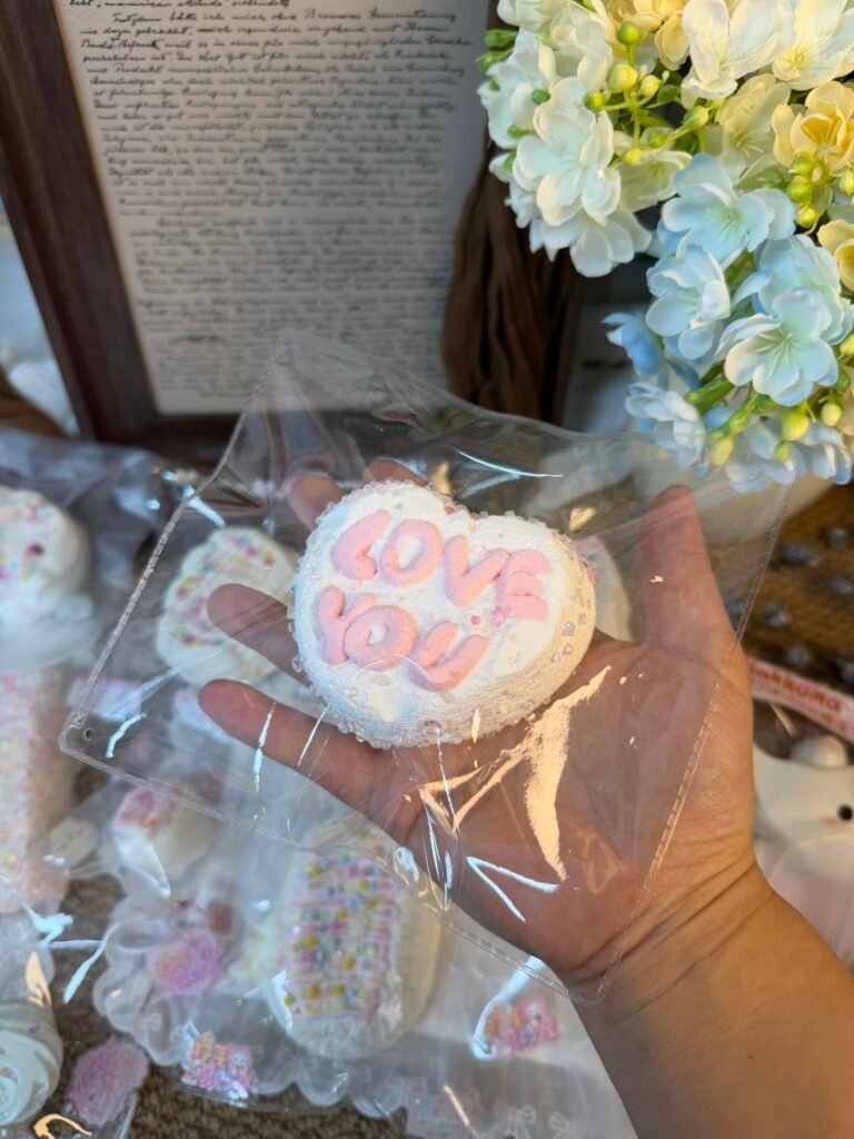 397007 Qiyu Wonder House Heart Cake (Whipped Cream Texture Series) / 祁芋奇妙屋 爱心蛋糕(绵奶油触感系列)