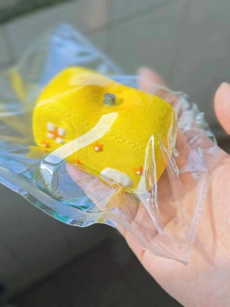 183015 Qumeimei Yellow Apple Doggy House (Rice Cake Clay Texture Series) / 趣莓莓 黄苹果小狗屋（年糕泥触感系列）