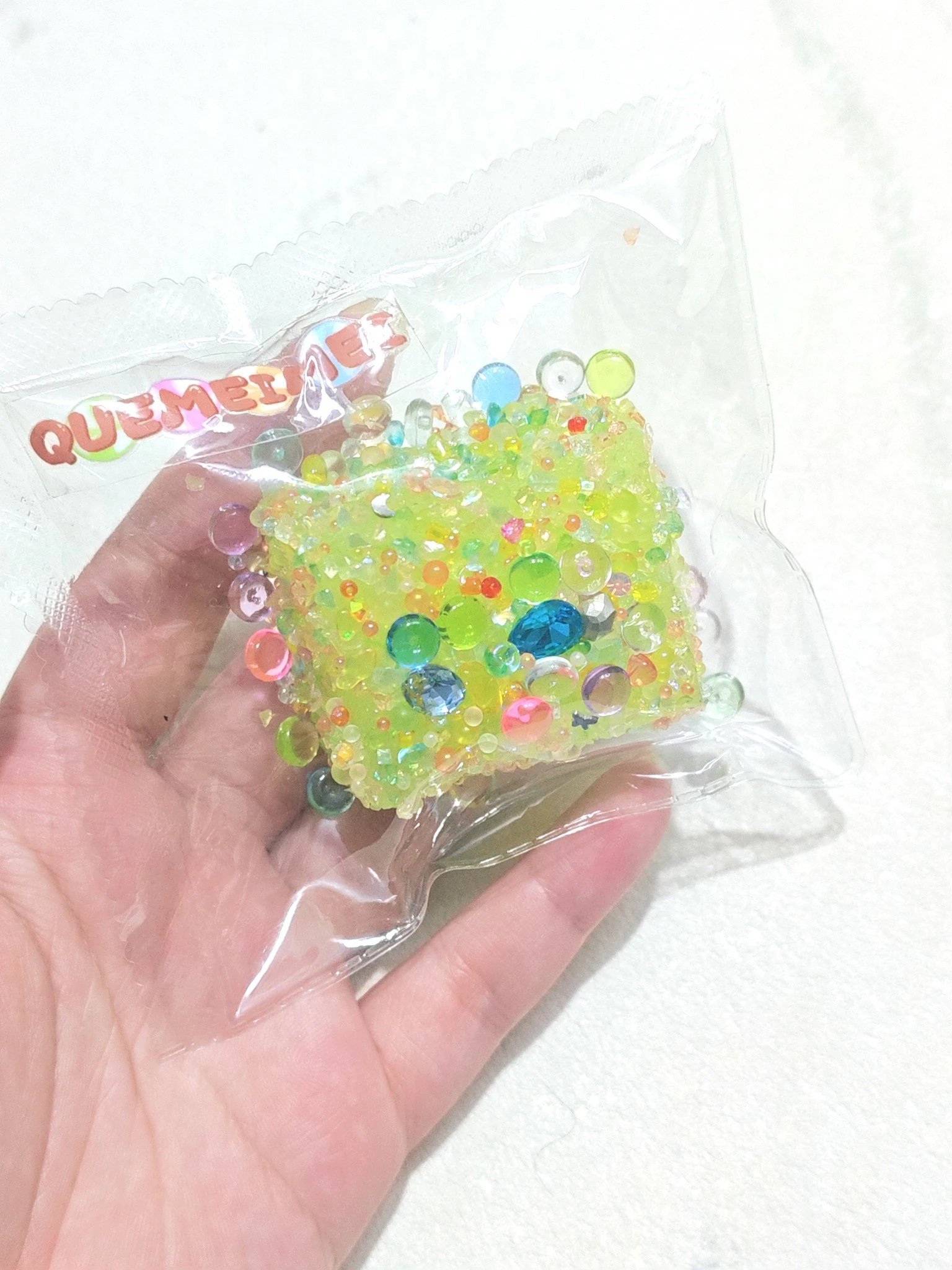 183034 Qumeimei Lime Popping Candy / 趣莓莓 青柠味跳跳糖