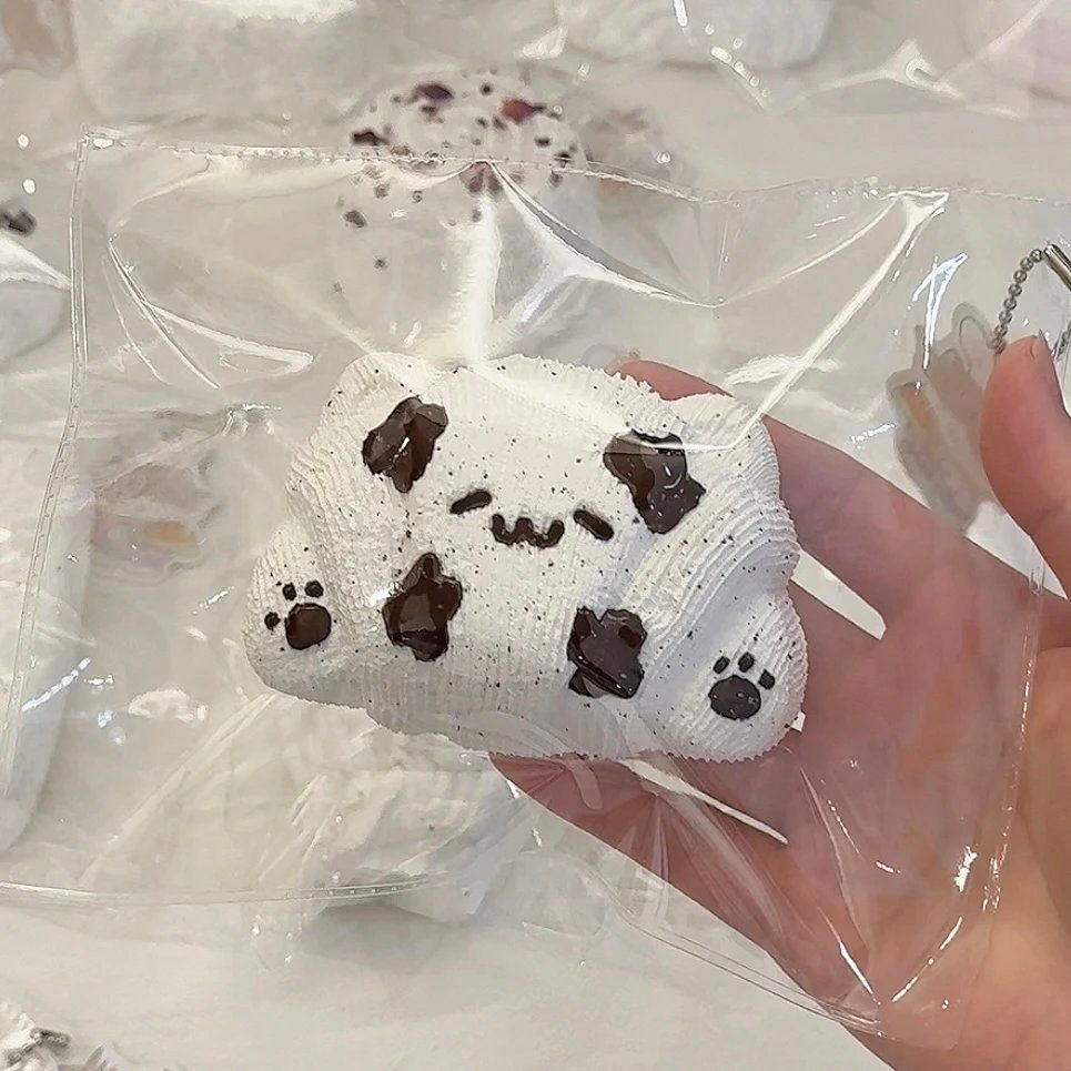 255015 Rabbit Ruibi Kitten Croissant (Fluffy Cream Texture Series) / Rabbit瑞比捏捏 小猫牛角包（蓬松奶油触感系列）