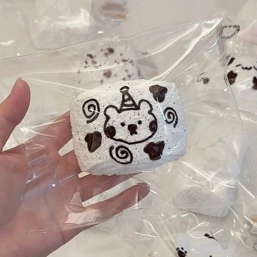 255016 Rabbit Ruibi Bear Layered Steamed Bun (Fluffy Cream Texture Series) / Rabbit瑞比捏捏 小熊千层馒头（蓬松奶油触感系列）