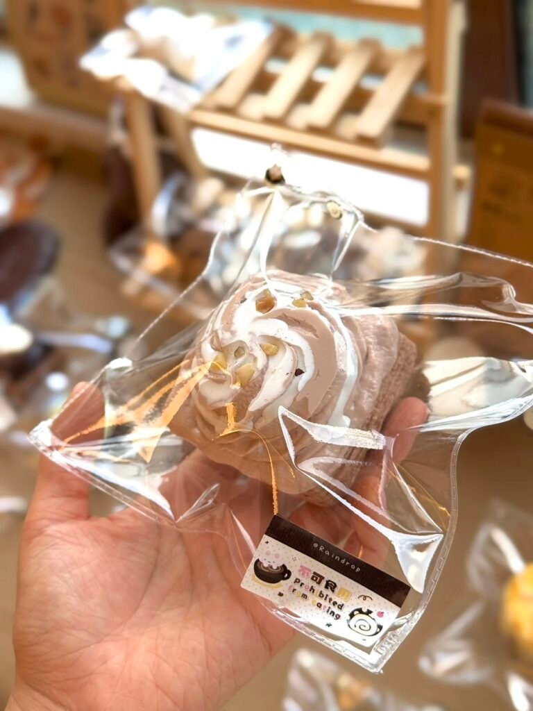 494001 Raindrop Coffee Taco (Dry Cheese Clay Texture Series) / Raindrop捏捏 咖咖塔可（干奶酪触感系列）
