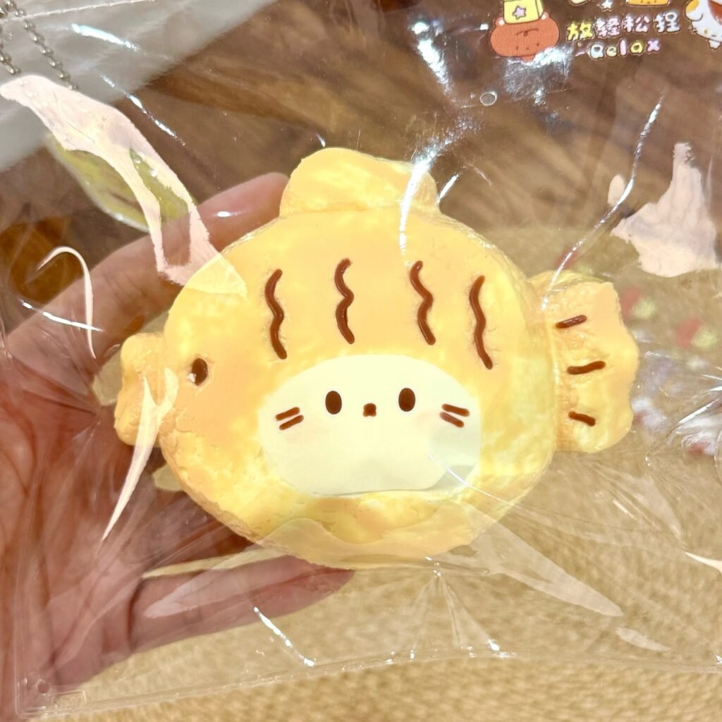 172018 Relax Mouse Taiyaki (Rice Cake Clay Texture Series) / 放轻松捏 鼠鱼烧（米糕泥触感系列）